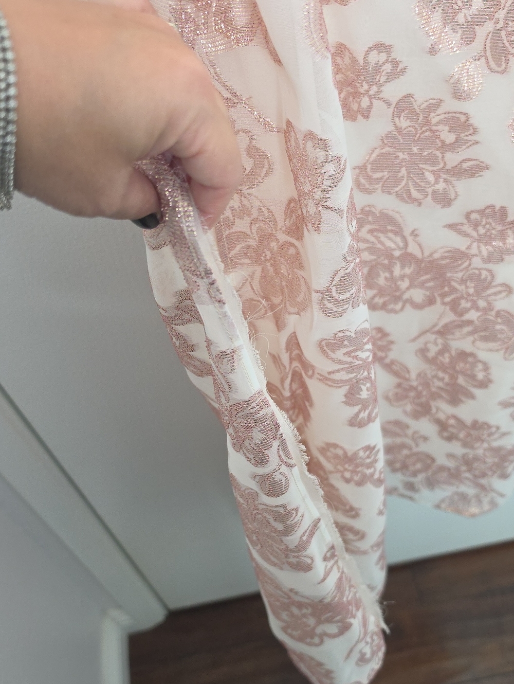 Zara LIMITED EDITION Pink JACQUARD DRESS Size M New - Picture 5 of 11